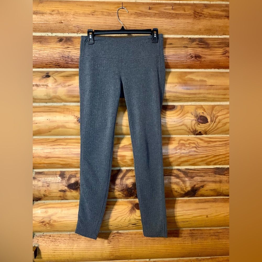Athleta Leggings Women’s Medium Herringbone Grey Tights